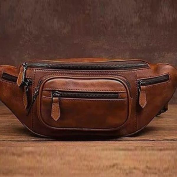 کیف کمری چرمی